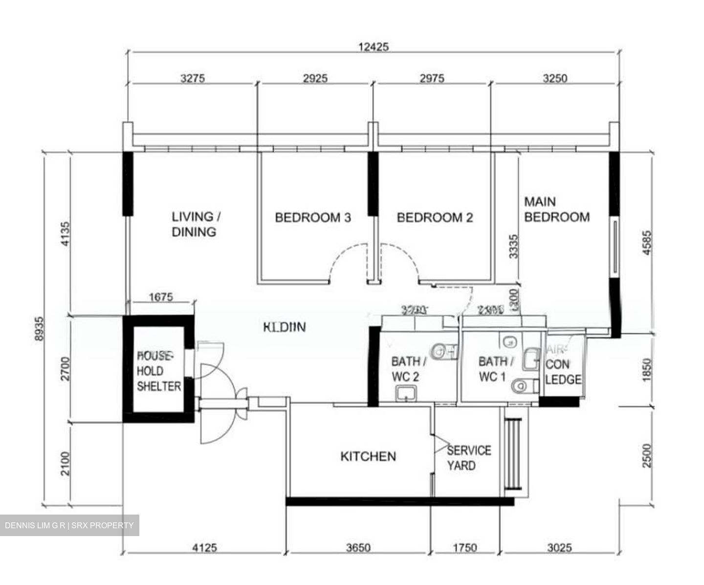 Blk 222B Bedok Beacon (Bedok), HDB 4 Rooms #602887431